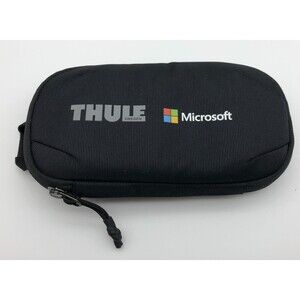 Thule Microsoft Cord Organizer Electronics Carrying Case Black Zipper